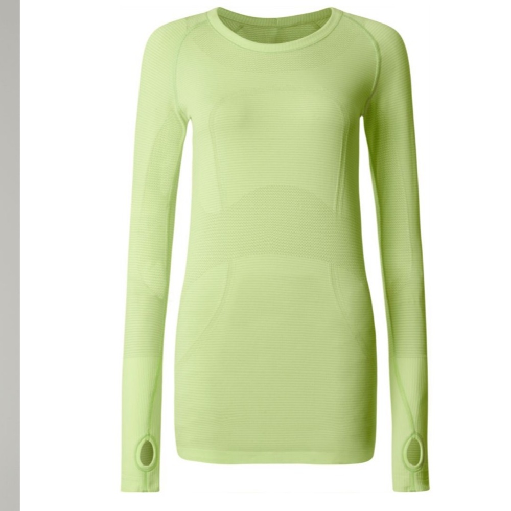 Lululemon Swiftly Tech long Sleeve Crew - Heathered Ray / 8